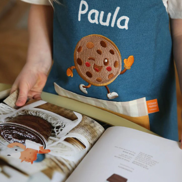 Personlig barneforkle Cookie Personlig barneforkle Cookie