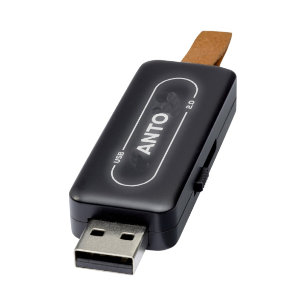 8 GB lysende minnepenn tilpasset med navn 8 GB lysende minnepenn tilpasset med navn