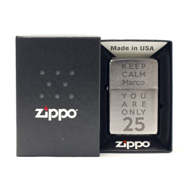 Personlig Zippo® jubileumslighter Personlig Zippo® jubileumslighter