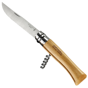 Inngravert Opinel nr. 10-korketrekkerkniv Inngravert Opinel nr. 10-korketrekkerkniv