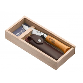 Inngravert Opinel nr. 8 Karbon Gaveeske Inngravert Opinel nr. 8 Karbon Gaveeske