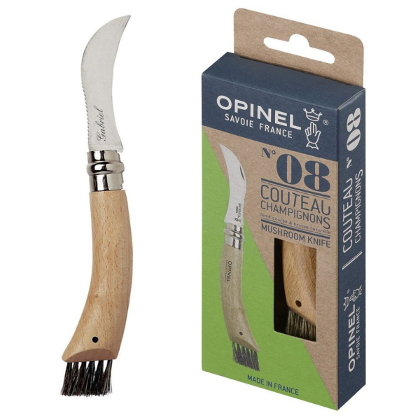 Inngravert Opinel nr. 8-soppkniv Inngravert Opinel nr. 8-soppkniv