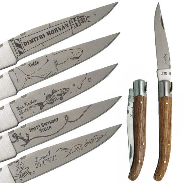 Personlig Tradition-kniv Havets verden Personlig Tradition-kniv Havets verden