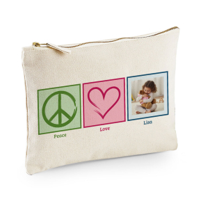 Multifunksjonell etui Peace & Love foto Multifunksjonell etui Peace & Love foto