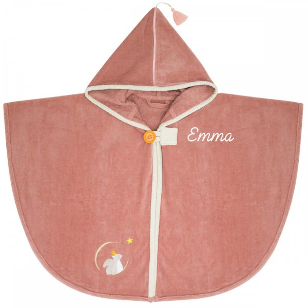 Personlig badeponcho for barn – Marsala Ekorn Personlig badeponcho for barn – Marsala Ekorn
