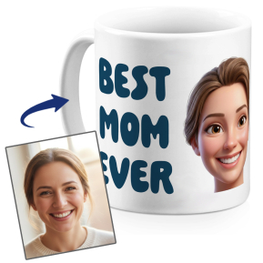 Personlig Best Mom-krus Personlig Best Mom-krus