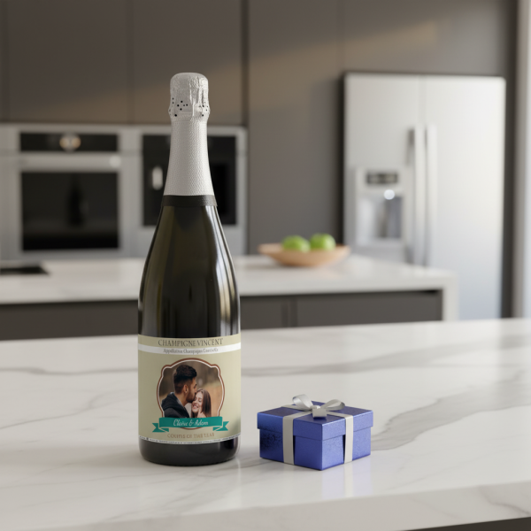 Personlig champagne fotomerke Personlig champagne fotomerke