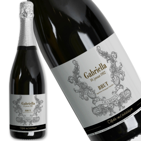 Personlig champagneflaske navn Personlig champagneflaske navn