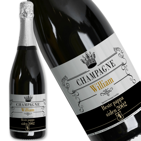 Personlig champagneflaske Royale Personlig champagneflaske Royale