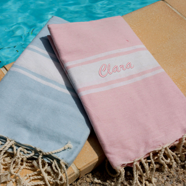 Personlig tradisjonell strandfouta Personlig tradisjonell strandfouta