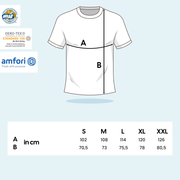 T-skjorte brodert med motiv i premium bomull T-skjorte brodert med motiv i premium bomull