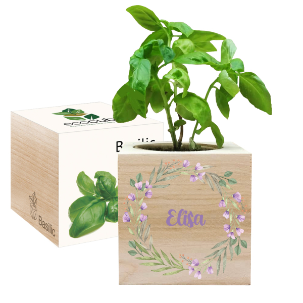 Trykt EcoCube blomsterkrans Trykt EcoCube blomsterkrans