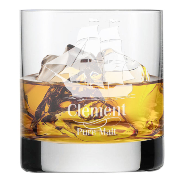Gravert whiskyglass Åpent Hav Gravert whiskyglass Åpent Hav