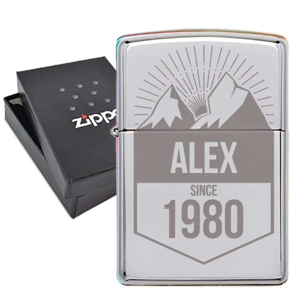 Personlig Zippo® jubileumslighter Personlig Zippo® jubileumslighter