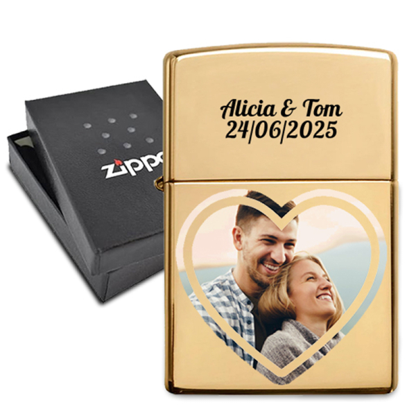 Zippo®-lighter med bilde trykket i farger Zippo®-lighter med bilde trykket i farger
