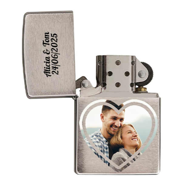 Zippo®-lighter med bilde trykket i farger Zippo®-lighter med bilde trykket i farger