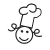 Chef jente