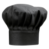 Kokkens Hatt Svart