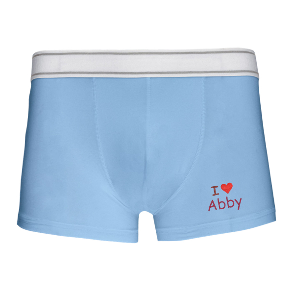 Personlige herreboksershorts
