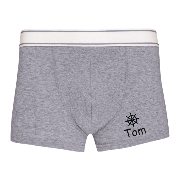 Personlige herreboksershorts