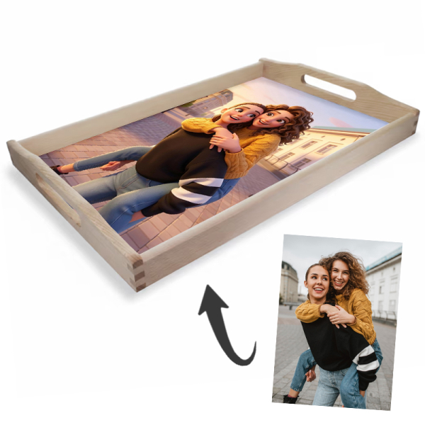Flatfoto forvandlet til en 3D-animasjonsfilmfigur