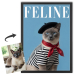 Forside av FELINE-magasin basert p&aring; et bilde