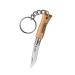 Gravert Opinel-knivnøkkelring Gravert Opinel-knivnøkkelring