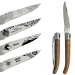 Personlig Laguiole-stil kniv med mønster Personlig Laguiole-stil kniv med mønster