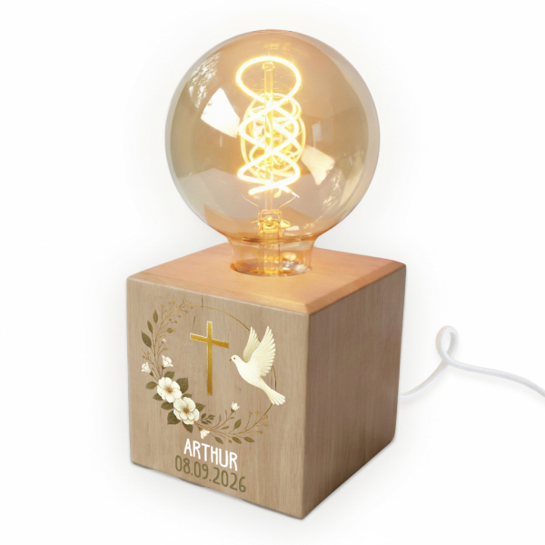 Filamentlampe med trykk d&aring;p