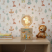 Filamentlampe med trykk fortryllet skog