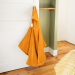 Personlig badeponcho for barn – Gul Løve Personlig badeponcho for barn – Gul Løve