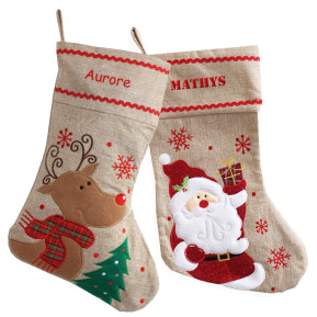 Personlig julestr�mpe med linlook