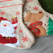 Personlig julestrømpe med linlook Personlig julestrømpe med linlook