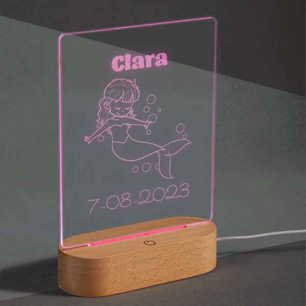 Personlig LED-lampe � Eventyr