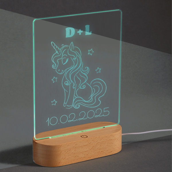 Personlig LED-lampe � Eventyr