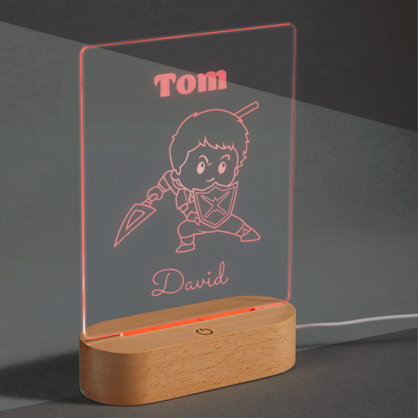 Personlig LED-lampe � Eventyr