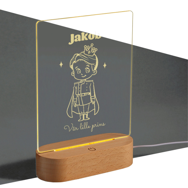 Personlig LED-lampe � Eventyr