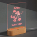 Personlig LED-lampe med dyr Personlig LED-lampe med dyr