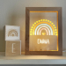 Personlig LED-ramme regnbue
