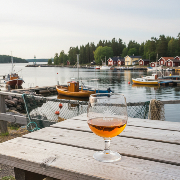 Personlig lik&oslash;rglass med navn