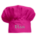 Personlig rosa kokkehatt for barn Personlig rosa kokkehatt for barn