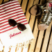 Personlig tradisjonell fouta med striper Personlig tradisjonell fouta med striper