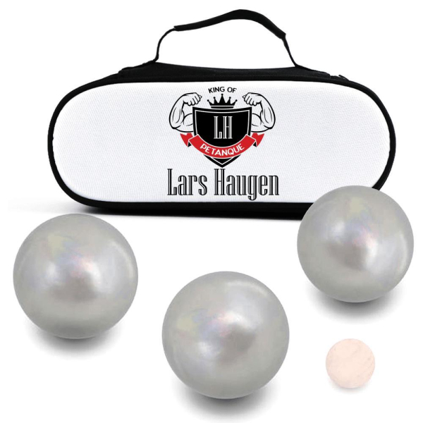 Personlig veske for petanquekuler Champion