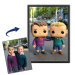Portrett av en stilisert vinylfigur basert på et foto Portrett av en stilisert vinylfigur basert på et foto