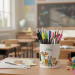 Personlig penneholder fortryllet skog Personlig penneholder fortryllet skog