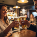Sett med 2 ølglass med personlig navn Sett med 2 ølglass med personlig navn