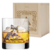 Whiskyglass gravert med initial Whiskyglass gravert med initial
