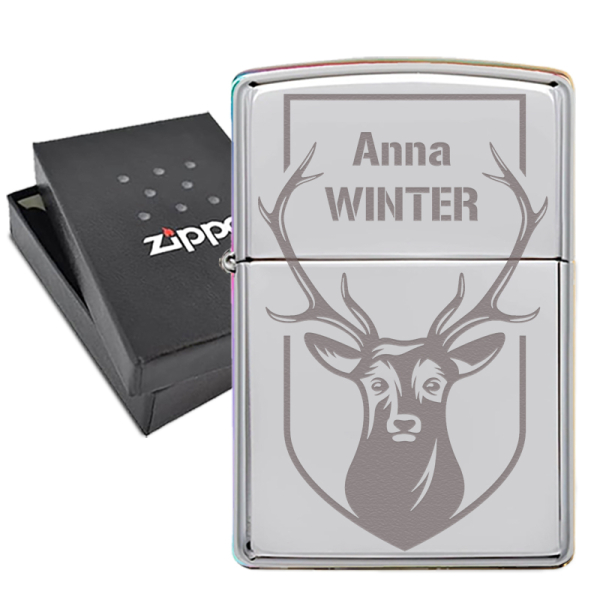 Zippo&reg; med personlig navn