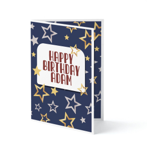 Gratulasjonskort Shining Stars Gratulasjonskort Shining Stars