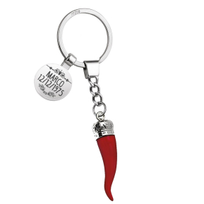 Personlig nøkkelring med chili Personlig nøkkelring med chili